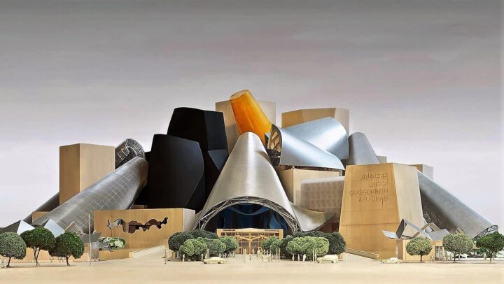 Le Guggenheim Abu Dhabi, maquette. DR