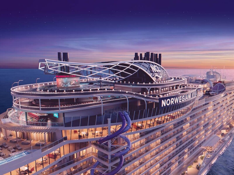 Le Norwegian Prima de Norwegian Cruise Line. DR