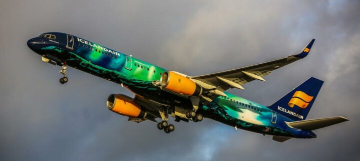 Un avion d’Icelandair. DR Un avion d'Icelandair. DR