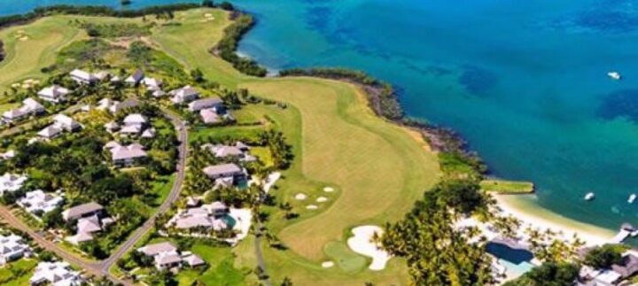 Le complexe golfique d’Anahita, cadre du prochain AfrAsia  Bank Mauritius Open à Maurice. DR