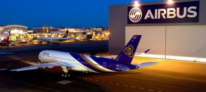 Le futur appareil de la Thaï Airways. DR