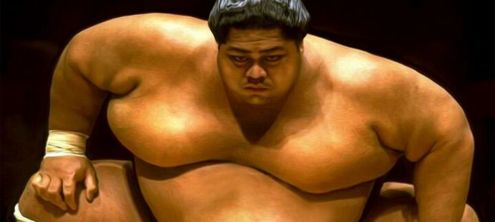 Le sumo, sport national japonais. DR