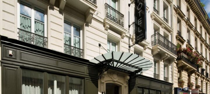 Façade de l’hôtel Monge, à Paris. DR