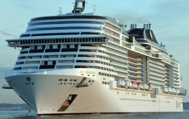Le MSC Meraviglia. DR