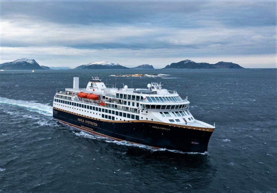Kansellering av et Havila Capella cruise til Norge.