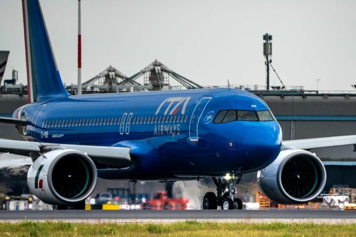 A320 Neo d’ITA Airways. DR A320 Neo d'ITA Airways. DR