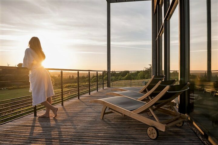 Terrasse de la Grée des Landes. DR