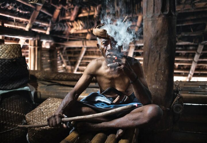 Un shaman de Sumba. DR Un shaman de Sumba. DR