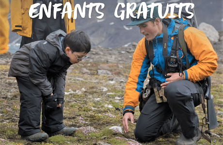 Quark Expeditions : Enfants Gratuits en Arctique.. DR