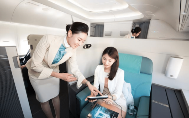 La first de Korean Air. DR La first de Korean Air. DR