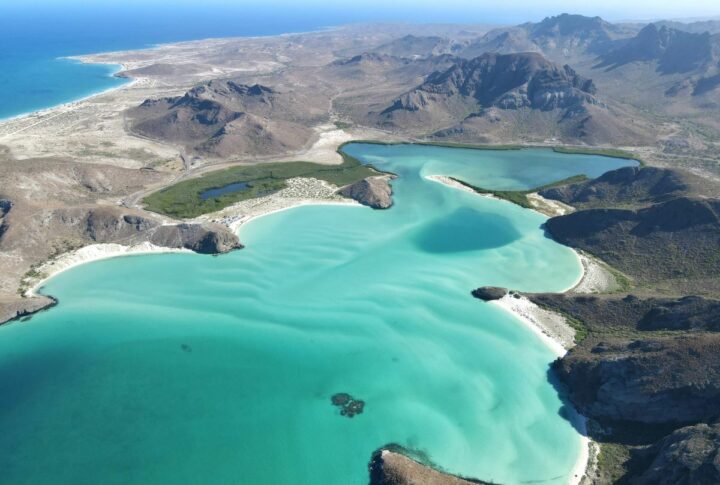 La Basse Californie, vue d’avion. DR La Basse Californie, vue d'avion. DR