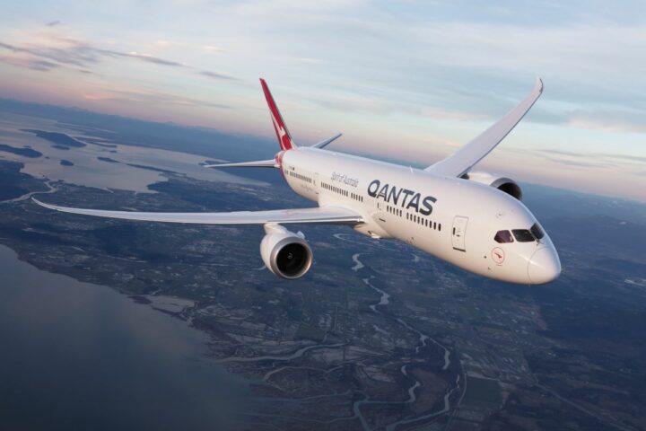 Le Dreamliner de Qantas. DR Le Dreamliner de Qantas. DR