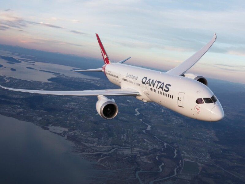 Le Dreamliner de Qantas. DR