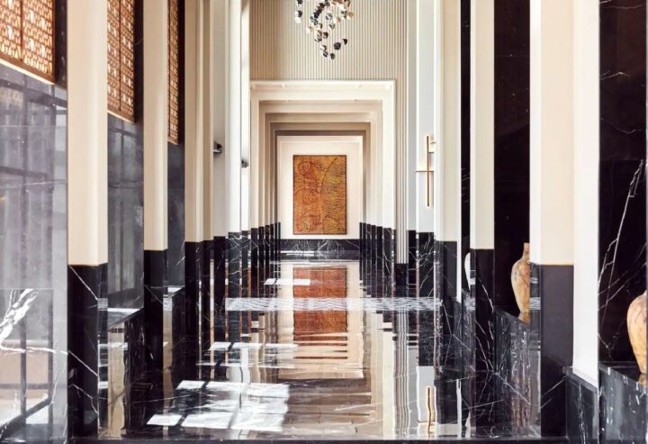 Le Lobby-Corridor. du Park Hyatt Marrakech. DR Le Lobby-Corridor. du Park Hyatt Marrakech. DR