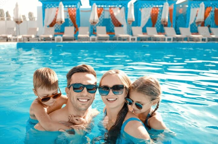 Le camping de luxe en famille. DR Le camping de luxe en famille. DR