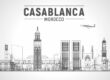 Casablanca_line. DR Sky and Glass sur Freepik