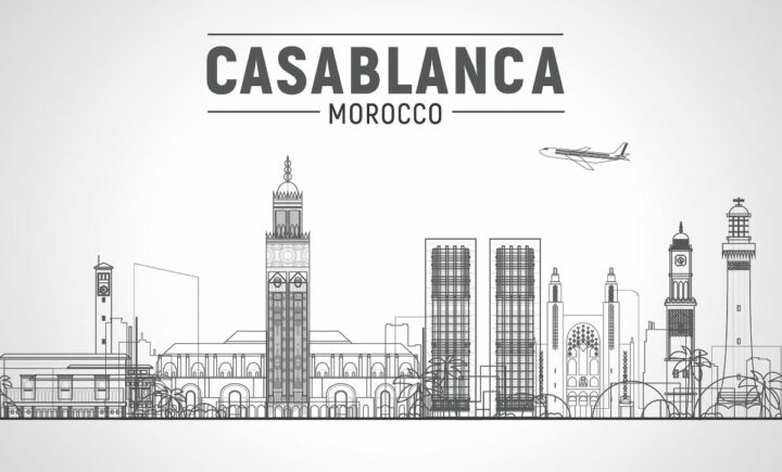 Casablanca_line. DR Sky and Glass sur Freepik Casablanca_line. DR Sky and Glass sur Freepik