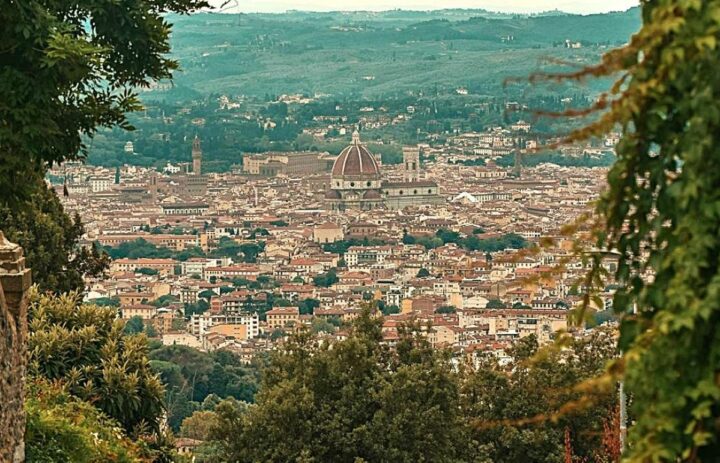 Le Collegio alla Querce surplombe Florence. DR