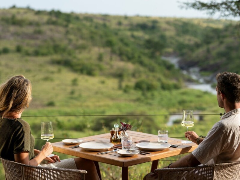 Mahali Mzuri - Dîner avec vue. DR