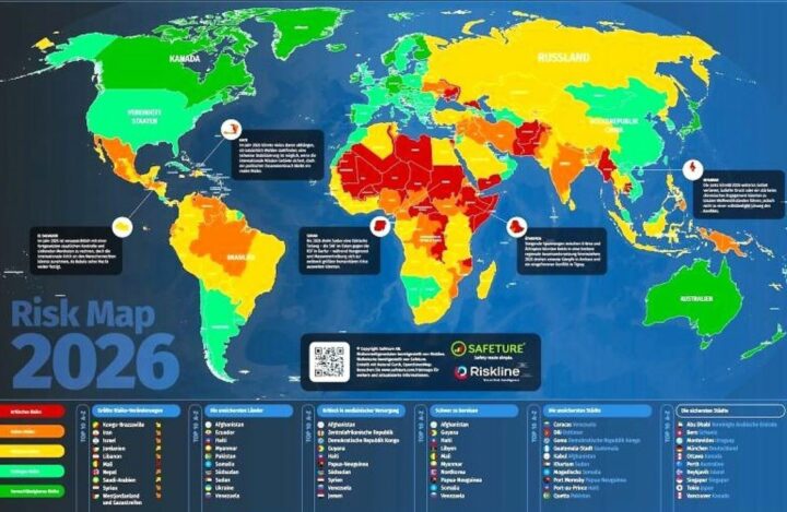 Carte mondiale des risques. DR
