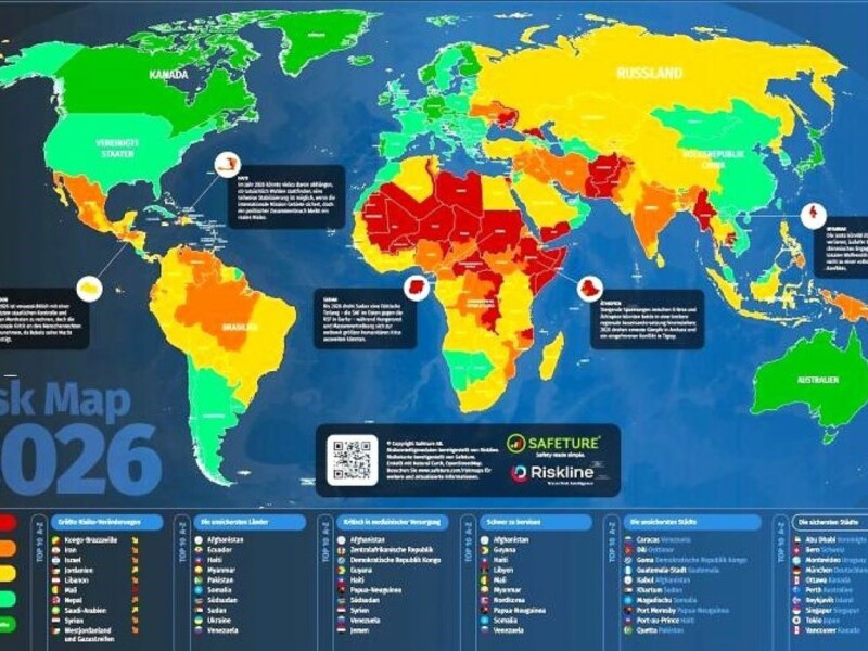 Carte mondiale des risques. DR