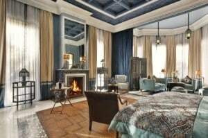 Chambre du Palais Ronsard à Marrakech. DR