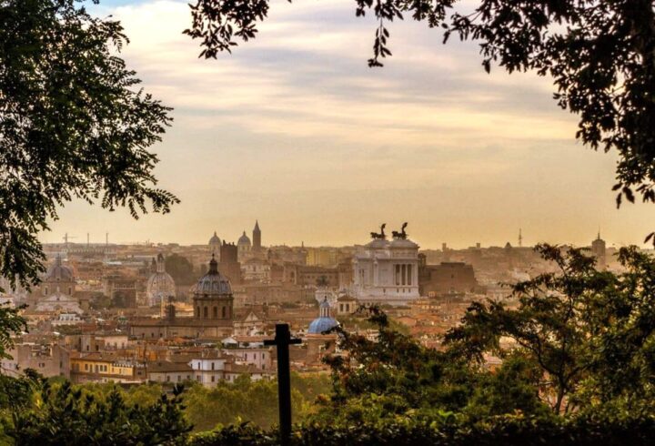 Rome depuis la Villa Pamphili Roma. DR Rome depuis la Villa Pamphili Roma. DR