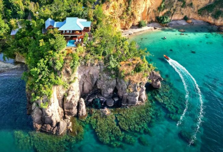 Secret Bay, à La Dominique. DR
