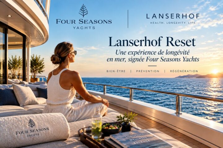 Four Seasons sons et Lanserhof, programme de longévité en mer.DR