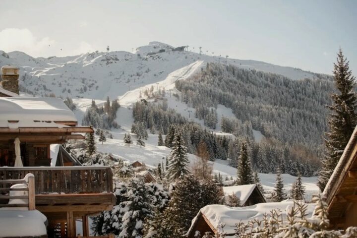 Vue du domaine depuis le Ski Lodge Verbier. DR Vue du domaine depuis le Ski Lodge Verbier. DR